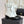 CC 25A Pleated-Collar Bow-Tie Stretch Ankle Boots White Lambskin 473356