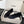 CC 25SS Embroidered Double C logo Mary Janes Black Suede 473423