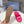 CC 25 Dad Sandals Pink Rope and Sheepskin 473368