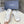 CC 25 Dad Sandals White Rope and Sheepskin 473367
