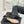 CC Classic Pearl Chain Colorblock Block Heel Ankle Boots Black Lambskin 473319