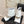 CC Classic Pearl Chain Colorblock Block Heel Ankle Boots White Lambskin 473318