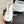 CC Classic Pearl Chain Colorblock Block Heel Ankle Boots White Lambskin 473318