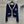 CC 25 V-Neck Cable Knit Cardigan Blue Cashmere 304981