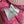 CC 25 Contrast Color Sweater 5 Brooch Pink Wool 305411