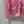 CC 25 Contrast Color V-Neck Cardigan 5 Brooch Pink Wool 305405