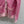CC 25 Contrast Color V-Neck Cardigan 5 Brooch Pink Wool 305405