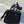 Pra 1BA418 Small Shopping Double Bag 28cm Black Cowhide 267523