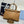 Pra 1BA418 Small Shopping Double Bag 28cm Brown Cowhide  267514