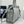 Pra Lux Soft Waxed Leather 1BA439 Extra Large 42cm Handbag Gray 267477