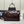 Pra Lux Soft Waxed Leather 1BA439 Extra Large 42cm Handbag Burgundy 267459