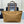 Pra Medium 1BG555 Tote Bag Brown Nylon 267451