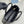 Pra Double Shopping Bag 32cm Black Cowhide 267277