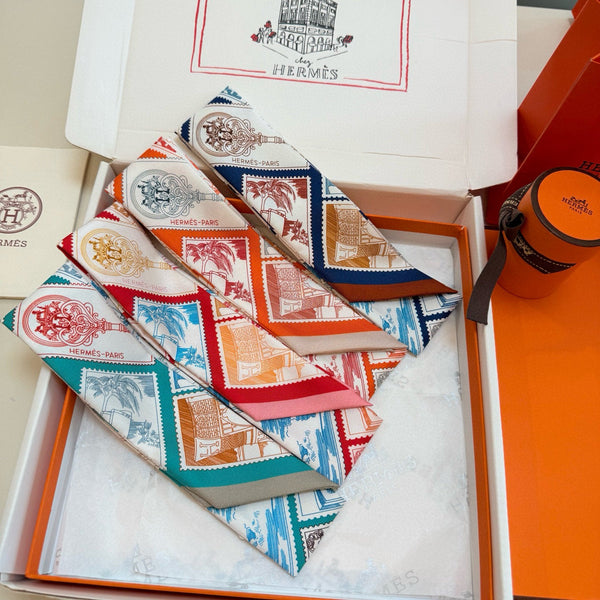 HM Twilly Small Silk Scarf 825654