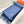 HM 25 Double- Sided Small H Puzzle Scarf 180cm Cashmere Marble Blue Navy Blue 825643