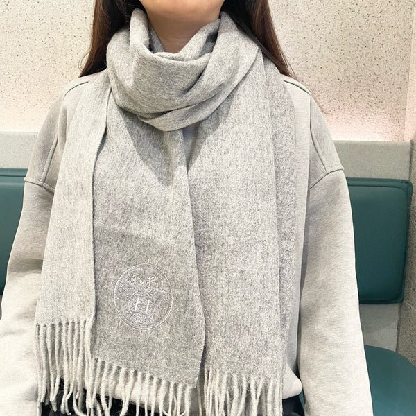Sciarpa HM 25 200cm Cashmere Grigio 825630