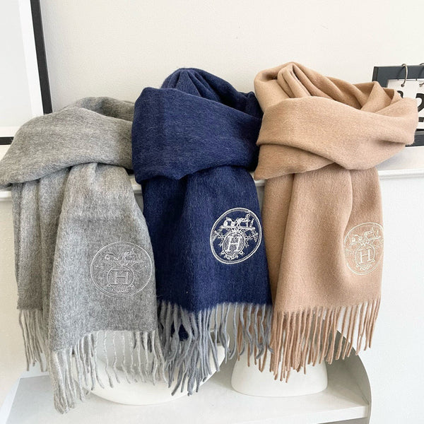 Sciarpa HM 25 200cm Cashmere Grigio 825630