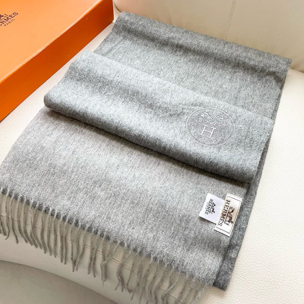 Sciarpa HM 25 200cm Cashmere Grigio 825630