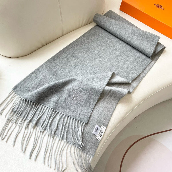 Sciarpa HM 25 200cm Cashmere Grigio 825630