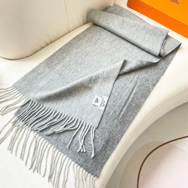Sciarpa HM 25 200cm Cashmere Grigio 825630