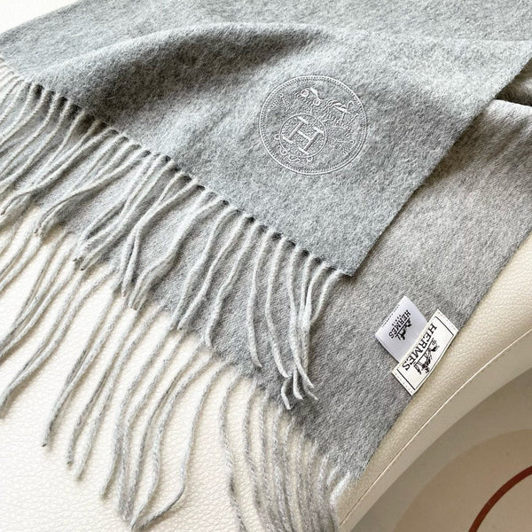 Sciarpa HM 25 200cm Cashmere Grigio 825630