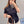 Miumiu Short-Sleeve Shirt Navy Blue Cotton