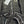 CC 25 Catwalk Style Custom Gold Woven Woolen Pearl Trim Black Coat