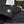 CC Brooch Tweed Gold Rhinestones Trim Black Jacket