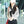 CC Square 90cm Double C Black Silk Scarf 828789