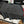 CC Square 90cm Double C Black Silk Scarf 828789