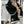 CC Knitted Long Scarf Black Cashmere 828772