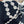 CC Double-Sided Velvet Square Scarf 140cm Black Cashmere 828704