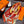 HM Saddle Long Scarf 200cm Orange Cashmere 828666