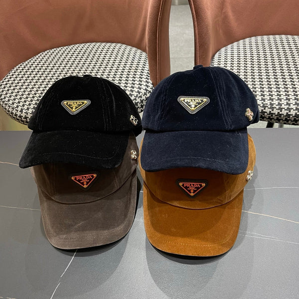 PRA 25 BASEBALL CAP BROWN VELVET 823467