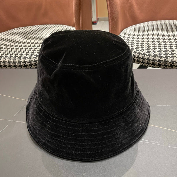 PRA 25 FISHERMAN HAT BLACK SUEDE 823473