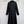 CD 25SS Long Dress With A Fabric Belt Black Wool 306575