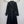 CD 25SS Long Trench Coat Collar Rivets and Bee Embroidery Black Cotton 306542