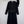 CD 25SS Ruffled V-neck Dress Black Wool 306508
