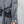 CD 25SS Lapel Middle Zipper Guilted Four Pockets Contrast Color Dress Gray Wool 304163
