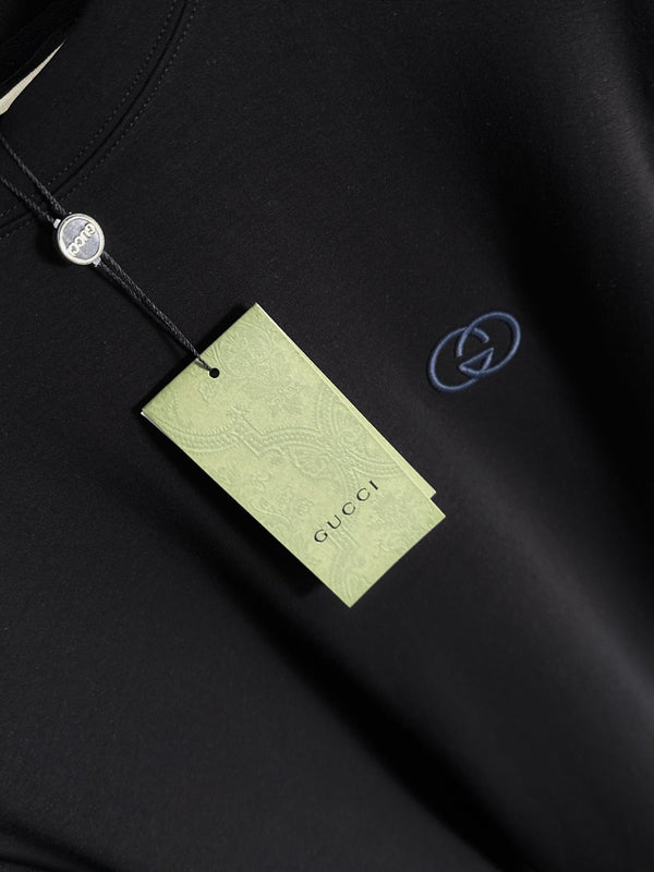 Gucci 25 Long-Sleeved T-shirt Black Cotton 108753