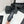 CC 25SS Chain Bow Mary Jane Black Cowhide and Fabric 490143