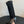 CC 25FW Suede Colorblock Slip-On Cavalier Mid-Large Boots Black Calfskin 489935