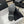 CC 25B Thick-Sole Casual Sandals with Velcro Black Fabric 489314