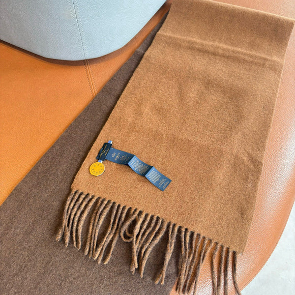 LV Scarf 180cm Double-Sided Sheep Wool 838267