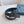 CD Belt 35mm Black Blue Leather Black Buckle