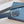CD Belt 35mm Black Blue Leather Silver Buckle