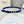 CD Saddle Belt 20mm Blue Calfskin Metal Buckle