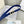 CD Saddle Belt 20mm Blue Calfskin Metal Buckle