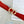 CD Saddle Belt 20mm Red Calfskin Metal Buckle