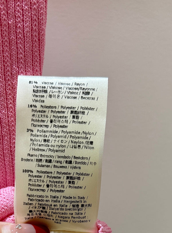 Fendi 25 Pit Stripe Knit Vest Viscose